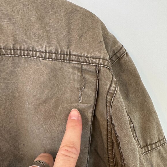 Men's Medium DIVIDED by H&M Tan Cargo Jacket - Picture 13 of 14